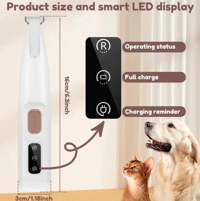 Pets Paw Trimmer w/LED Light My Store