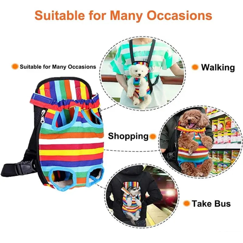Pet Breathable Travel Backpack My Store